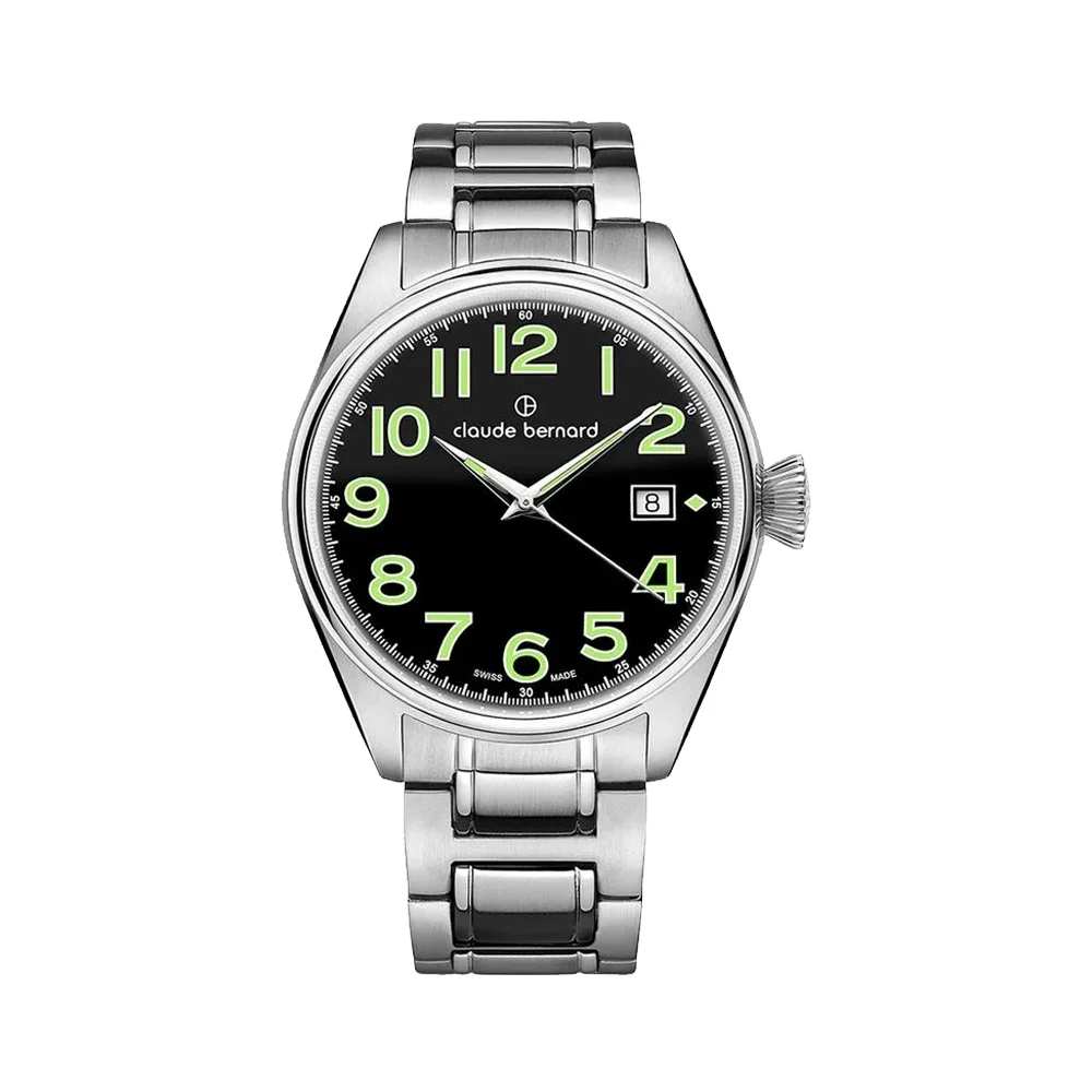 ساعت مردانه کلود برنارد کوارتز مدل Claude Bernard 70203 3M NB