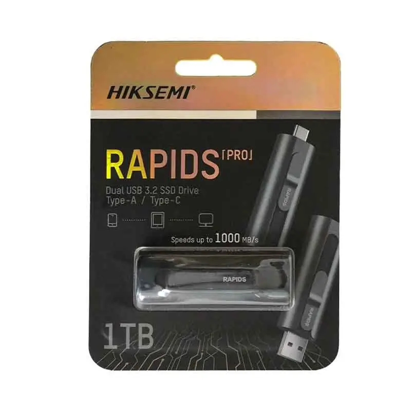 هارد اس اس دی اکسترنال هایک سمی مدل HIKSEMI Rapids PRO S1000 ظرفیت 1 ترابایت