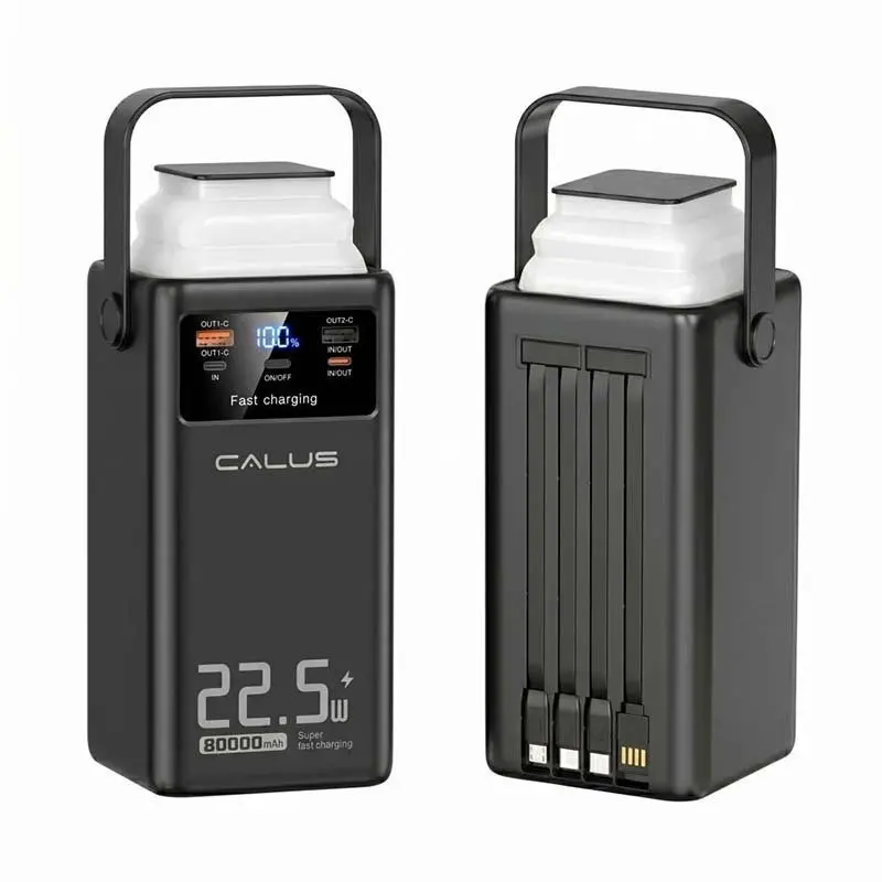پاوربانک کالوس مدلCalus Fast-L80 ظرفیت 80000 میلی‌آمپر‌ ساعت توان 22.5 وات