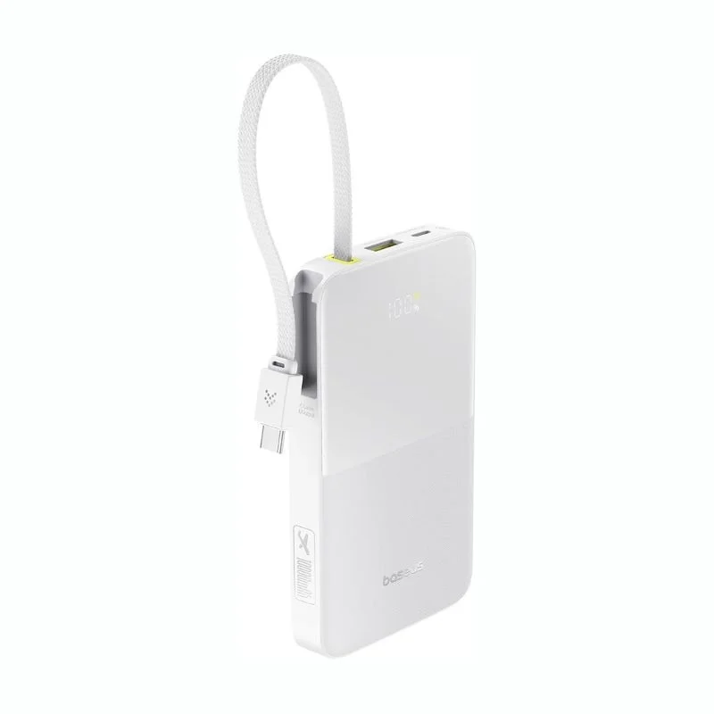 پاوربانک بیسوس مدل Baseus EnerFill FC51 Bipow2 Pro ظرفیت 10000mAh - سفید