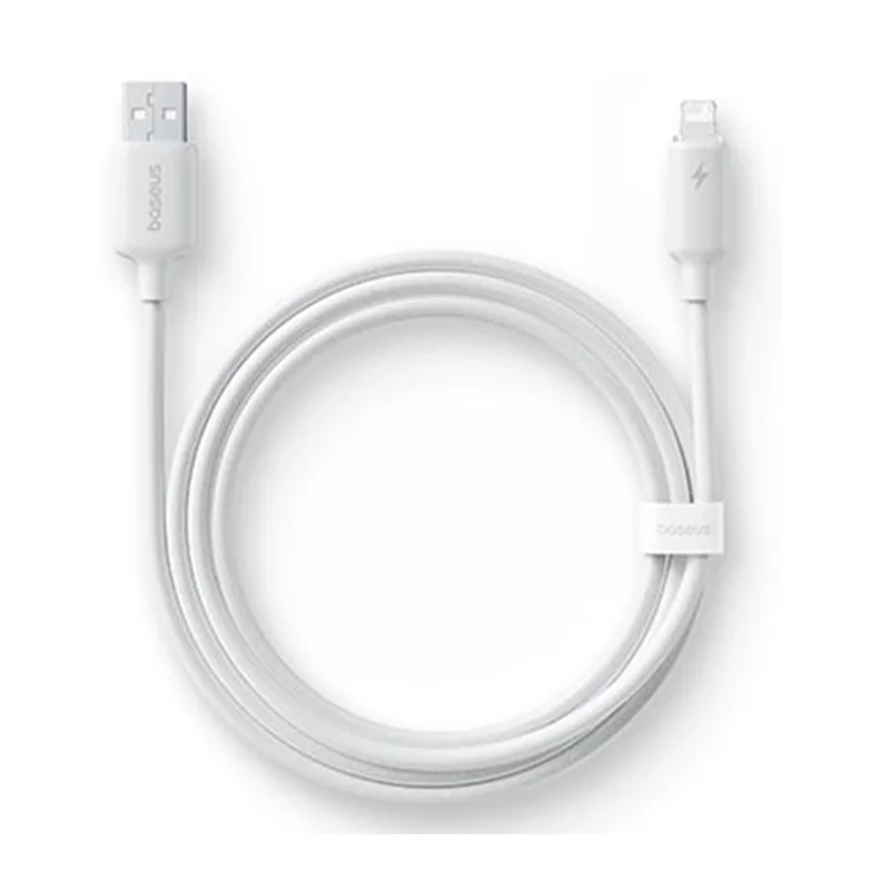کابل شارژ سریع USB-A به USB-C بیسوس مدل Baseus E0426801 طول 1m - سفید
