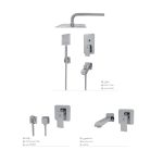 Z021601 Sepidan (flat Type A)set Chrome